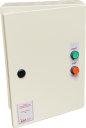 STAR-DELTA STARTER 22kW 415V IN METAL ENCLOSURE IP65, c/w EOCR, PUSHBUTTONS & ELECTRONIC TIMER